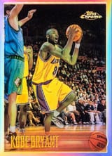 Kobe Bryant 1996-97 Topps Chrome #138 Refractor